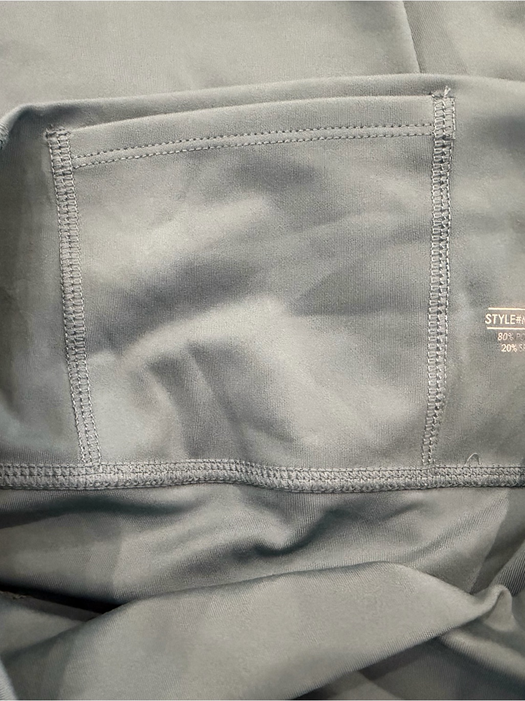 Evo - Maya Cropped Shorts - Xl - Slate — image 4 of 5